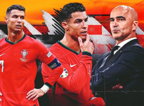 HLV Roberto Martinez chốt vị trí Ronaldo trong đội hình Bồ Đào Nha