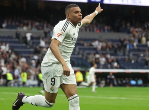 Kylian Mbappe đi vào lịch sử Real Madrid