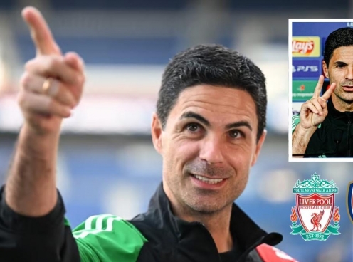Phát ngôn thiếu kiểm chứng của Arteta về Liverpool gây bão MXH