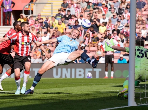 Hàng công hóa 'gỗ', Man City gây thất vọng trước Southampton