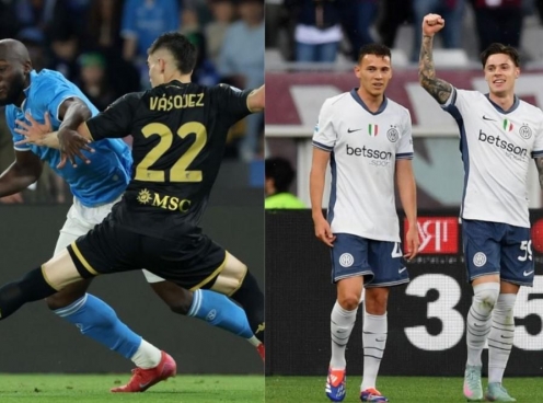 Kịch tính vòng 36 Serie A: Napoli hụt chân trước Genoa, Inter Milan áp sát ngôi đầu bảng