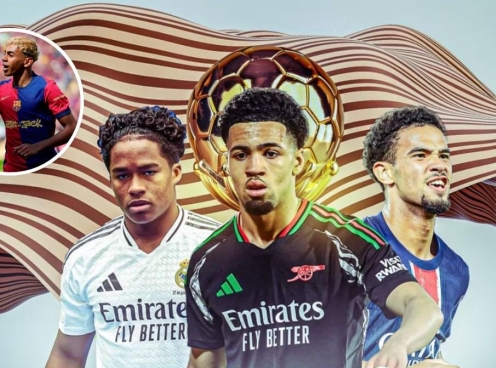 Top 5 Golden Boy 2025: Bất ngờ với cái tên đứng đầu, không phải Yamal