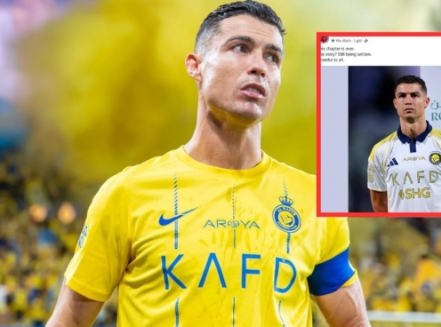 Ronaldo chốt tương lai với Al Nassr bằng bài đăng gây bão