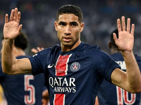PSG đại thắng, Hakimi khiến fan phẫn nộ vì phản ứng kỳ lạ