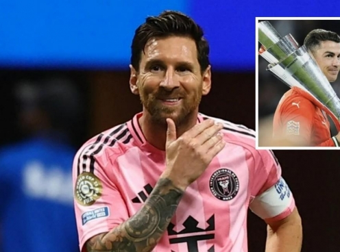 Lập siêu phẩm đá phạt, Messi lại phát biểu gây bão về Ronaldo