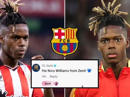 Barca bất ngờ được đội bóng Nga 'cho tiền' mua Nico Williams