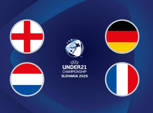 Chính thức: Xác định 2 cặp bán kết U21 EURO 2025