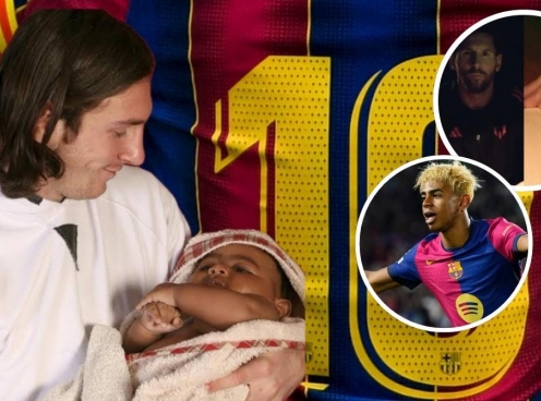 Lamine Yamal nhận thư đặc biệt từ Messi trước ngày nhận áo số 10