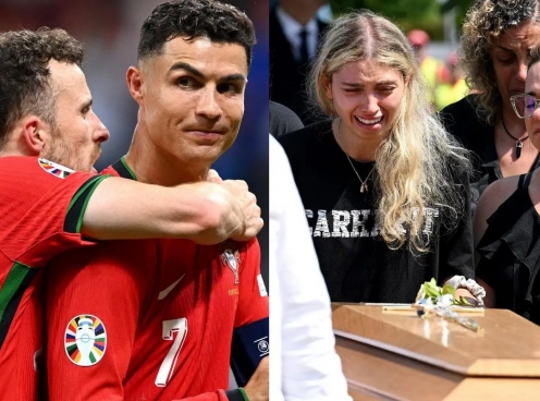 Ronaldo gọi điện xin lỗi gia đình Diogo Jota