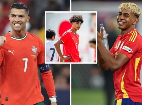Con trai Ronaldo bất ngờ thừa nhận Yamal giỏi hơn bố mình