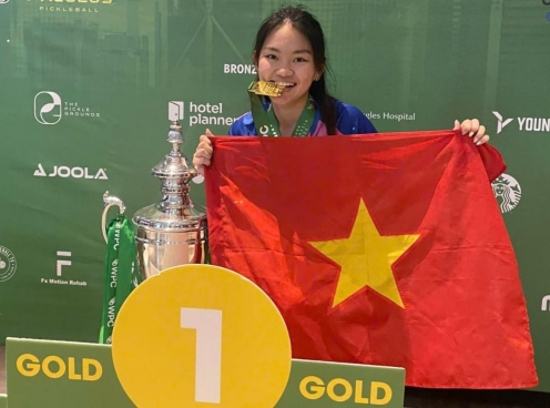 Pickleball Việt Nam có nhà vô địch thế giới