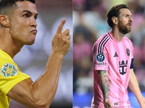 Messi chính thức bị 'tiểu Ronaldo' vượt mặt