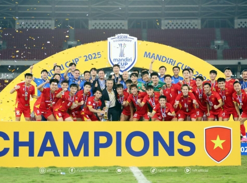 U23 Việt Nam nhận thưởng khủng sau chiến tích vô địch U23 Đông Nam Á 2025