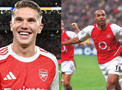 Chưa ra sân, Gyokeres phá luôn kỷ lục của Thierry Henry