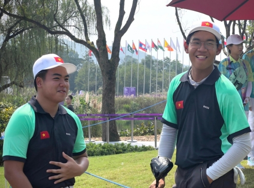 Golf Việt Nam sẵn sàng 'đua top' sau hai ngày thi đấu tại ASIAD 19