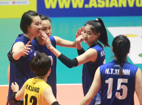 Tuyển bóng chuyền nữ Việt Nam gặp khó tại AVC Challenge Cup 2024