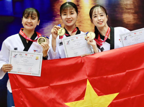 Taekwondo Việt Nam giành HCV tại giải vô địch Châu Á 2024