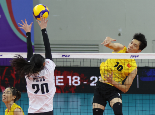 Áp đảo Kazakhstan, bóng chuyền nữ Việt Nam chắc suất vào bán kết AVC Challenge Cup 2024