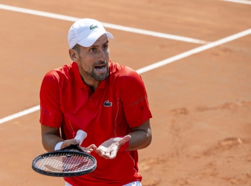 Djokovic thua sốc tay vợt kém hơn 40 bậc trước thềm Roland Garros 2024