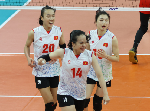 Toàn thắng giải Châu Á, bóng chuyền nữ Việt Nam tăng hạng thế giới