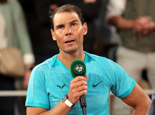 Nadal xúc động nói lời chia tay Roland Garros