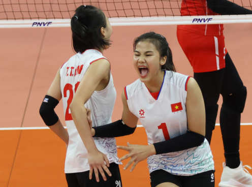 Trực tiếp bóng chuyền nữ Việt Nam 1-0 Philippines: Khởi đầu thuận lợi