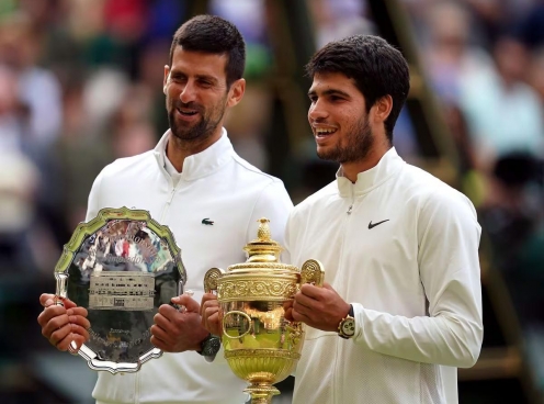 Carlos Alcaraz rất tự tin trước thềm cuộc đối đầu với Novak Djokovic tại trận chung kết Wimbledon 2024.