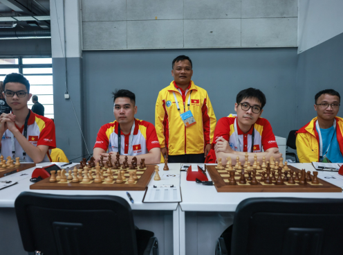 Vắng Lê Quang Liêm, cờ vua Việt Nam vẫn thắng tuyệt đối tại Olympiad 2024