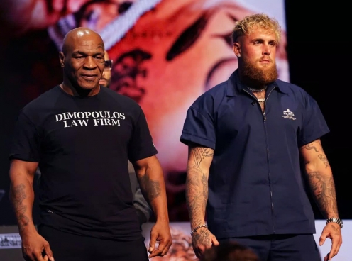 Jake Paul tự tin hạ knock-out huyền thoại Mike Tyson