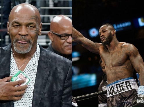 Deontay Wilder móc mỉa Mike Tyson