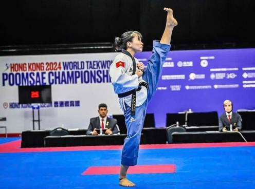 Taekwondo Việt Nam tiếp tục ghi dấu ấn tại giải vô địch thế giới 2024