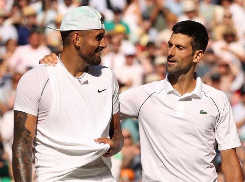 Djokovic tham gia đánh đôi với 'ngựa chứng' Kyrgios