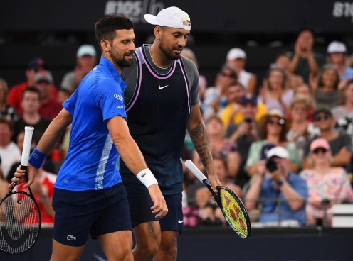 Djokovic và Kyrgios bị loại khỏi Brisbane International 2025