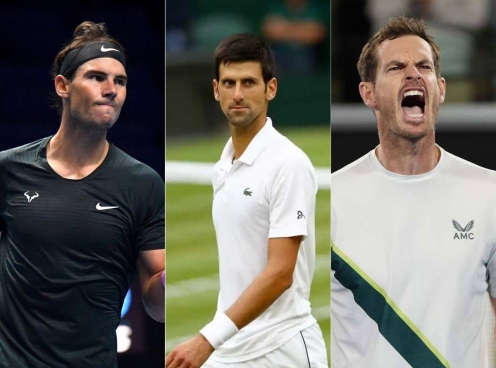 Djokovic, Murray và Nadal bất ngờ bị chỉ trích