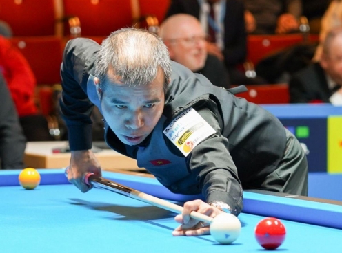 Trực tiếp billiards carom 3 băng Việt Nam vs Hà Lan: Trận đấu bắt đầu