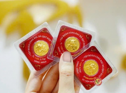 Giá vàng hôm nay chiều 6/5: Vàng SJC, DOJI lên giá chóng mặt