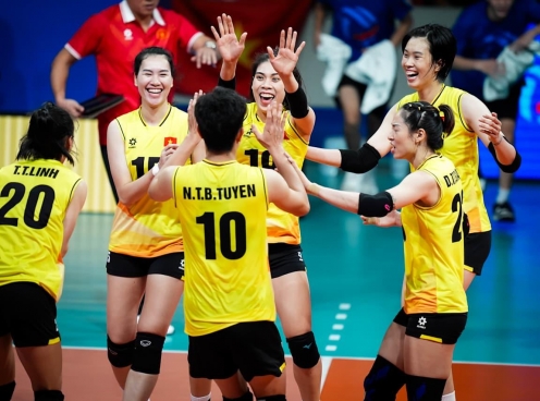 Bóng chuyền nữ Việt Nam hướng tới 'hat-trick' vô địch tại giải Châu Á