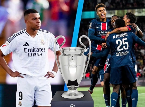 Mbappe không 'cay' khi PSG vô địch Champions League