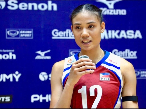 Sao trẻ bóng chuyền nữ Philippines nói thẳng khó khăn tại AVC Nations Cup 2025