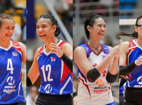 Bóng chuyền nữ Philippines vắng bóng nhiều trụ cột tại VTV Cup 2025
