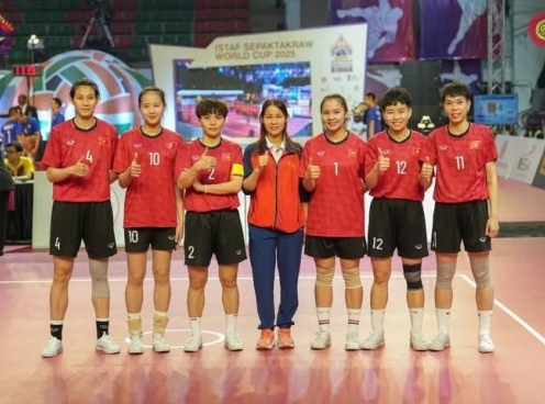 Cầu mây nữ Việt Nam quyết giành vàng tại giải vô địch thế giới 2025