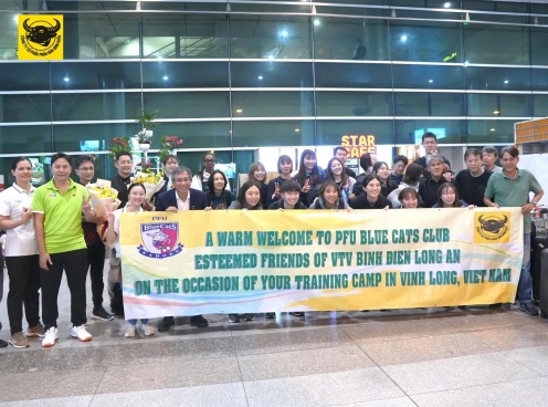 Đội bóng cũ của Thanh Thúy đã có mặt tại Việt Nam