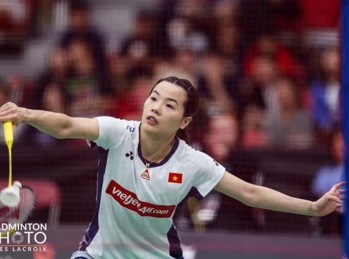 Nguyễn Thùy Linh rơi khỏi top 20 cầu lông thế giới
