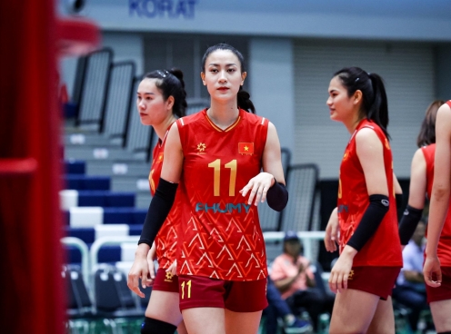 Bóng chuyền nữ Việt Nam thắng áp đảo trận ra quân SEA V.League 2025