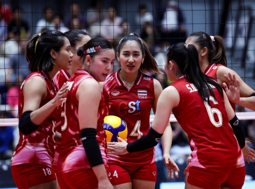 Trực tiếp bóng chuyền nữ Thái Lan vs Indonesia, 17h00 ngày 2/8