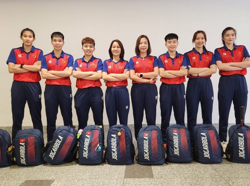 Đội tuyển Cầu mây Việt Nam lên đường tham dự ASIAD