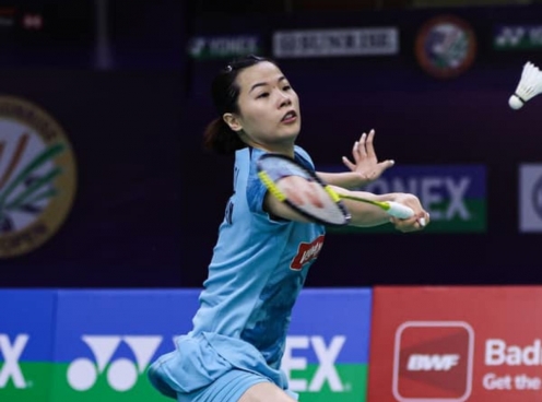Nguyễn Thùy Linh đấu tay vợt kém gần 10 tuổi giải cầu lông Đức mở rộng