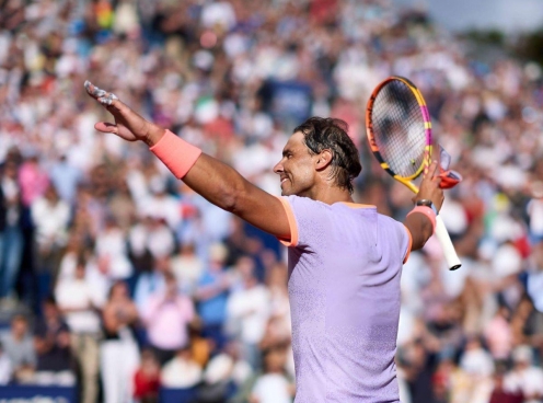 Rafael Nadal thắng áp đảo ngày tái xuất