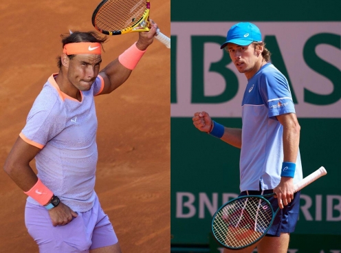 Link xem trực tiếp tennis Rafael Nadal vs Alex De Minaur, 21h00 ngày 27/4