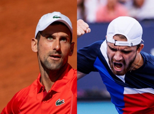 Link xem trực tiếp tennis Novak Djokovic vs Tomas Machac, 19h30 hôm nay 24/5